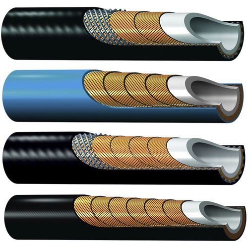 Высокотемпературный гибкий шланг - 2380N-06V50-HT - Parker Polyflex Division - Europe - для воды / из полиуретана / из полиамида