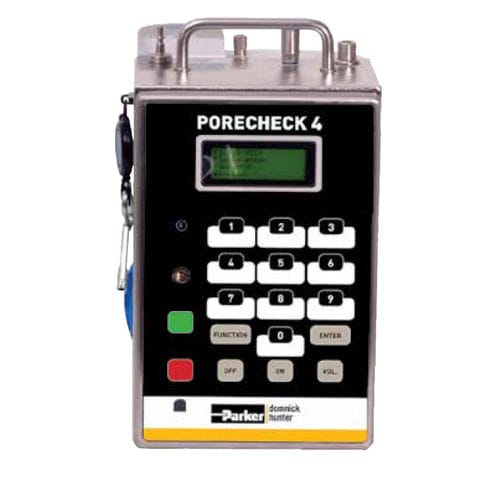 Устройство наблюдения давление - Porecheck 4 series - Parker bioscience and water filtration division - вторжения / для воды / для обнаружения трещин в фильтре