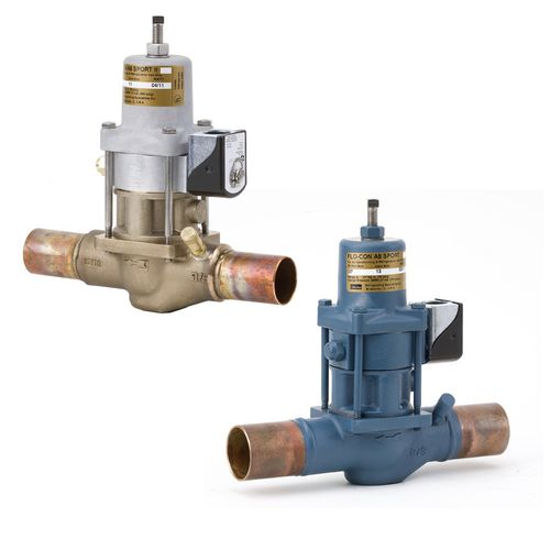 Регулятор давления для газа - Flo-Con (S)PORT/ (S) PORTII - Parker Refrigerating Specialties Division - поршневый / на пружине / с заслонкой
