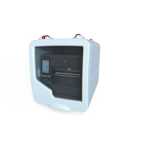 Портативный корпус - LOGIPRINT - LMREA - для настольного компьютера / прямоугольный / из нержавеющей стали