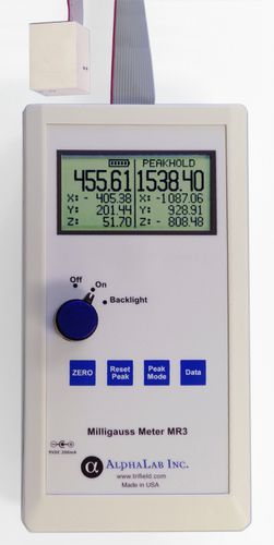 Переносной гауссметр - MR3 - AlphaLab Inc. - USB