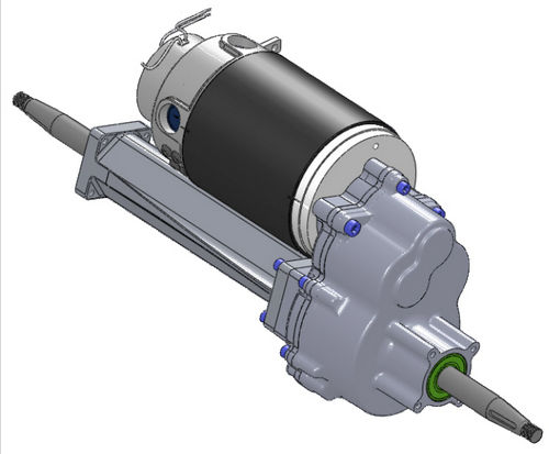 Блок передачи с электрическим мотором - GT48D-15   - Chiaphua Components