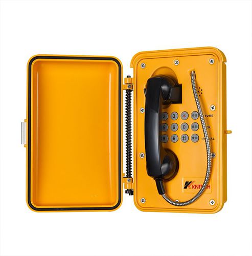 Аналоговый промышленный телефон - KNSP-01T2S - HONGKONG KOON TECHNOLOGY LTD - протокол VoIP / PoE / Ethernet