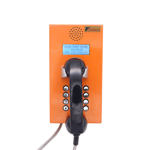 Аналоговый промышленный телефон - KNZD-05LS - HONGKONG KOON TECHNOLOGY LTD - протокол VoIP / SIP / IK10