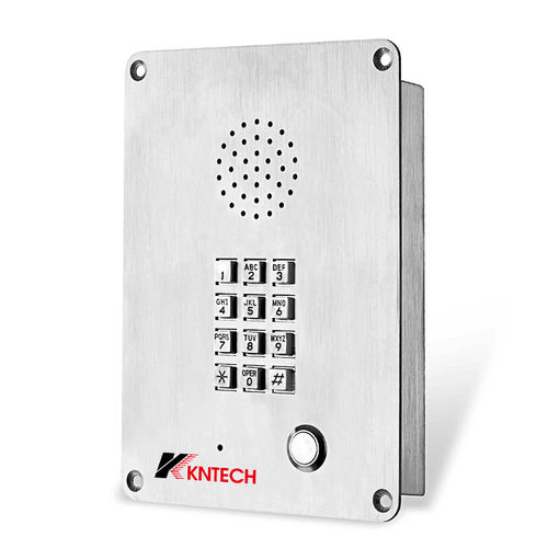 Промышленный телефон из нержавеющей стали - KNZD-06 - HONGKONG KOON TECHNOLOGY LTD - аналоговый / протокол VoIP / PoE