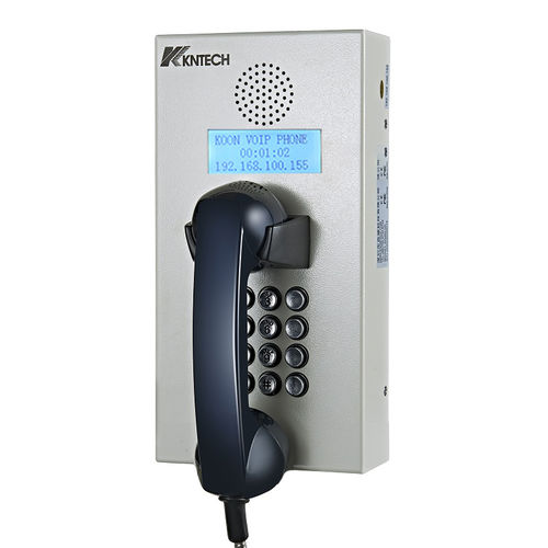 Промышленный телефон для тюрьмы - KNZD-05LCD - HONGKONG KOON TECHNOLOGY LTD - аналоговый / протокол VoIP / PoE