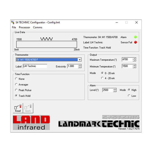 Программное обеспечение для контроля - Landmark  - Ametek Land - для интерфейса / конфигурация / коммуникационное