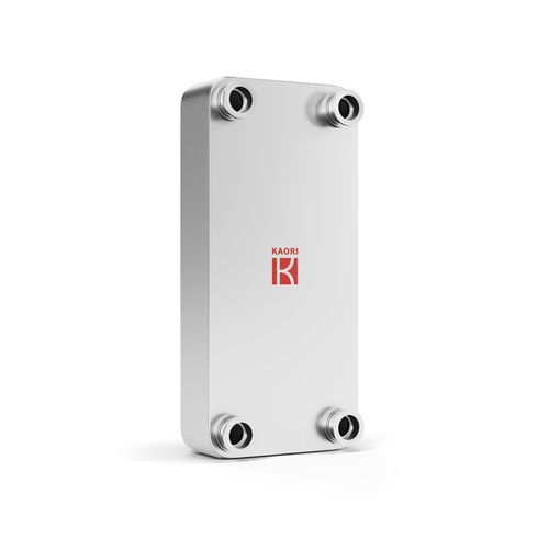 Высокотемпературный теплообменник - H series - Kaori Heat Treatment Co., Ltd. - с припаянными пластинами / жидкость/жидкость / жидкость/газ