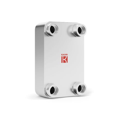 Паяный пластинчатый теплообменник - Q Series - Kaori Heat Treatment Co., Ltd. - жидкость/жидкость / жидкость/газ / из нержавеющей стали