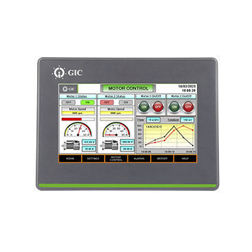HMI с сенсорным экраном - HM104B-0000 - General Industrial Controls (P) Ltd. - встраиваемый / USB / RS-232