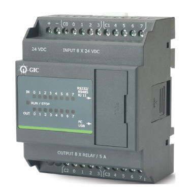 Компактная программируемая автоматическая система - PC10EA04001N - General Industrial Controls (P) Ltd. - мини / аналоговые входы / ModBUS RTU
