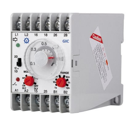 Электронное реле времени - Micon series - General Industrial Controls (P) Ltd. - монтируемое на DIN-рейке