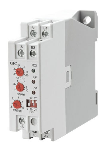 Реле для наблюдения для пониженной частоты - 5 - 135 Hz - General Industrial Controls (P) Ltd. - для повышенной частоты / AC / на DIN-рейке