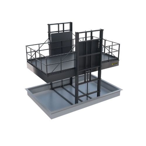 Электрический грузовой подъемник - Mezz series - Advanced Handling - с платформой