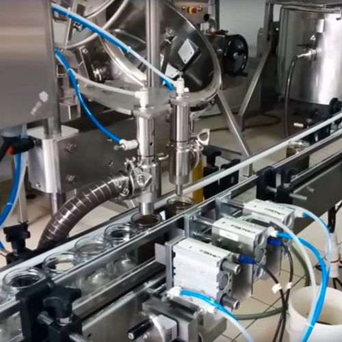 Автоматическая наполнительная машина - LINE 66 - Telm srl - для стеклянной тары / коробов / для продуктов питания