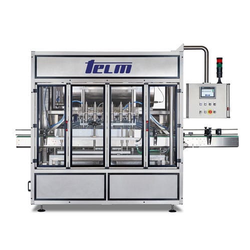 Автоматическая наполнительная/закупорочная машина - LINE 160 - Telm srl - для продуктов питания / линейная / ротационная