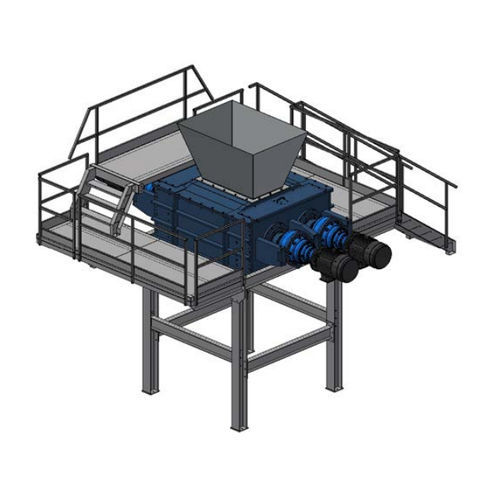 Измельчитель с 2 валами - TSCC1200 series - Eldan Recycling A/S - для отходов