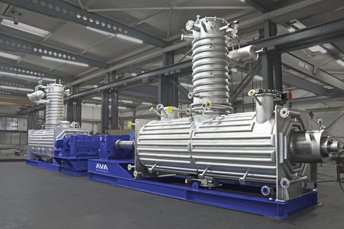 Осушитель перегретым паром - AVA HTC-T - BHS Sonthofen Process Technology - непрерывного действия / для химической промышленности / для фармацевтической промышленности