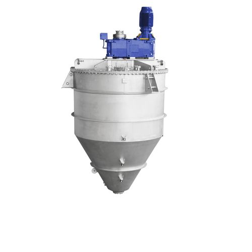 Динамическая мешалка - AVA HVW - BHS Sonthofen Process Technology - вертикальная / импульсного действия / жидкость / твердое тело