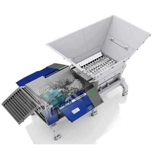 Первичный измельчитель - ALCOR 5000 SY - Lindner Recyclingtech GmbH - двухвальный / для дерева / для отходов