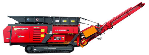 Первичный измельчитель - VB 850 series - HAMMEL Recyclingtechnik GmbH - с 2 валами / для дерева / бумага