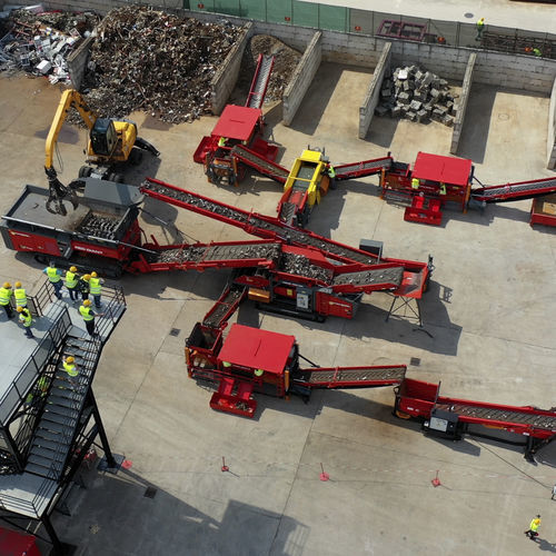 Устройство для переработки для металлов - HAMMEL Recyclingtechnik GmbH - разделение металлов / на линии производственного процесса
