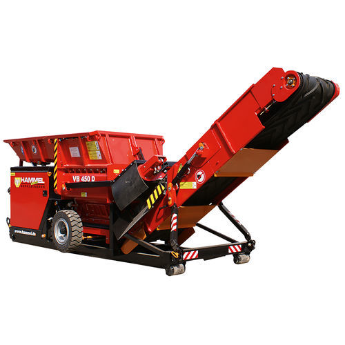 Первичный измельчитель - VB 1500 series - HAMMEL Recyclingtechnik GmbH - двухвальный / металлический / для твердых и сыпучих отходов