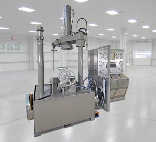 Вертикальный испытательный стенд - VCB100 - Ventil Test Equipment BV - давление / управляемый с помощью ПК / для запорного клапана