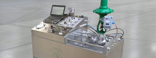 Горизонтальный испытательный стенд - HC5  - Ventil Test Equipment BV - давление / управляемый с помощью ПК / для запорного клапана