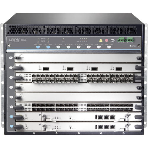 Маршрутизатор связи - MX480 series - Juniper Networks - для сети / EDGE / широкополосный