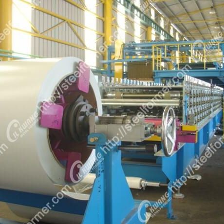 Производственная линия сэндвич-панель с наполнителем EPS - IKEP-RF-4R - IL KWANG METAL FORMING Company - непрерывного действия