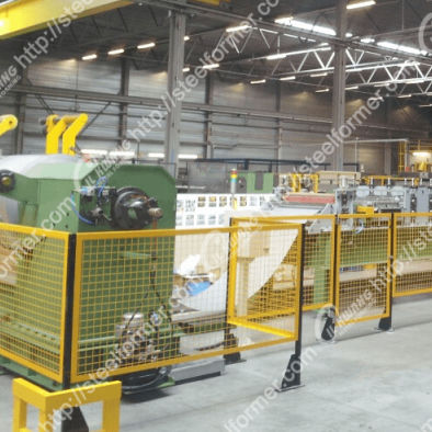 Профильный каландр для профилей - IKS-TI185 - IL KWANG METAL FORMING Company - для кровельной панели / с разрезом