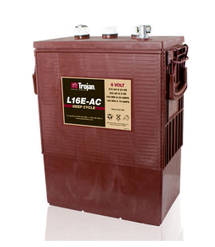 Аккумулятор для блока - L16E-AC - Trojan Battery Company - 6 V / глубокого разряда / с жидким электролитом