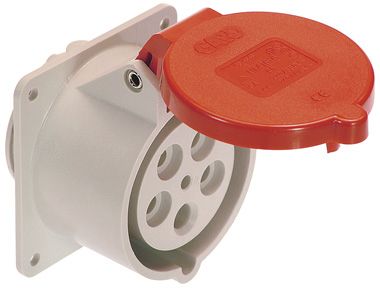 Розетка для сборки на столе - 16 - 32 A, 250 - 400 V - as - Schwabe GmbH - встроенная / ударопрочная / CEE
