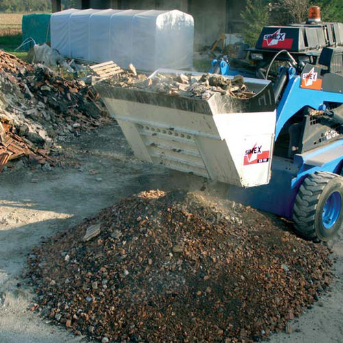 Ковш дробилка - CB 2000 - Simex S.r.l - для компактного погрузчика