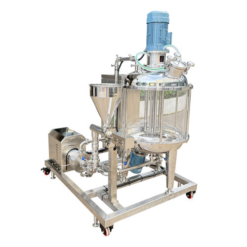 Эмульгатор ротор-статор - ZHEJIANG XINGSHENG MACHINERY CO.,LTD - вертикальный / дно резервуара / непрерывного действия