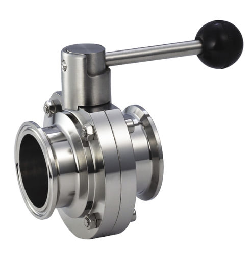Клапан поворотный затвор - ZHEJIANG XINGSHENG MACHINERY CO.,LTD - из нержавеющей стали