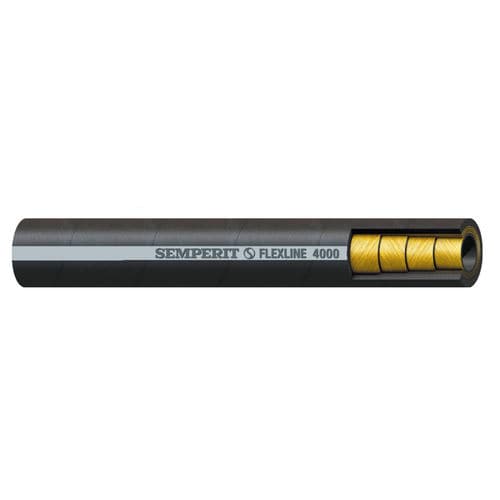Гидравлический гибкий шланг - FLEXLINE 4000 - Semperflex - из синтетического каучука / устойчивый к истиранию / гибкий