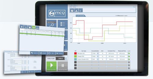Контрольное программное обеспечение - Creator - MCQ Instruments - для газового смесителя