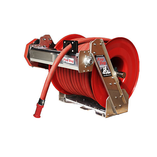 Наматывающее устройство для защиты от пожара - Fire Dog™ - SPRAY NOZZLE ENGINEERING - для шланга / с ручкой / моторизованное