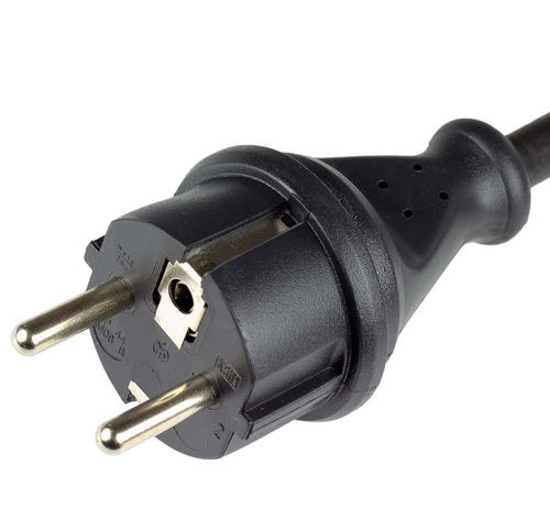 Брызгозащищенный разъем - M08B  - Müller Plastik GmbH - IP44 / 2 полюса / стандарта CEE 7/4