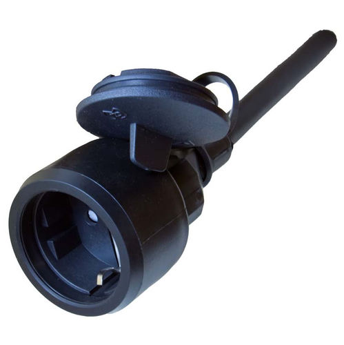 Брызгозащищенная розетка - K03-S - Müller Plastik GmbH - IP44 / 2 полюса / стандарта CEE 7/4