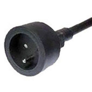 Розетка 2 полюса - K03-BK - Müller Plastik GmbH - CEE / с заземлением