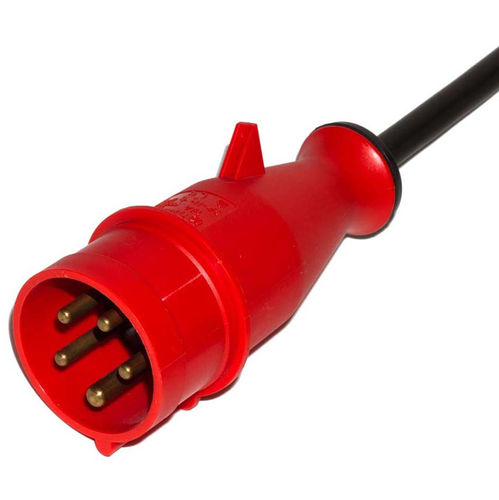 Разъем IP44 - M016.6.P - Müller Plastik GmbH - 5 полюсов / трехфазовый / CEE