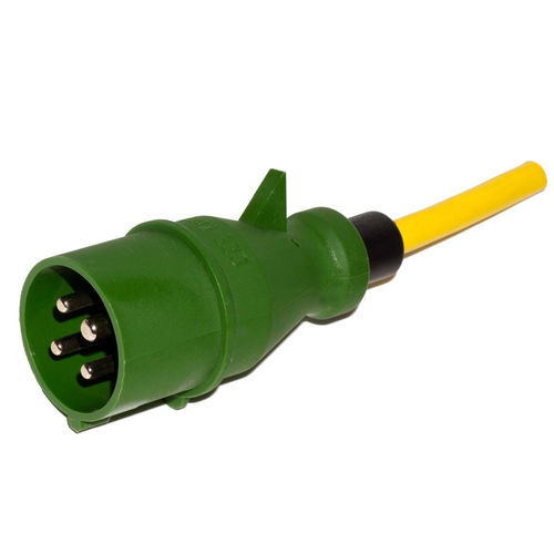 Разъем IP44 - M040 Series - Müller Plastik GmbH - 4 полюса / низкого напряжения / CEE