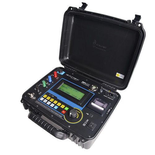 Цифровой микроомметр - MPK-256/7 - 100A - Sourcetronic GmbH - переносной / 4 провода / на аккумуляторе