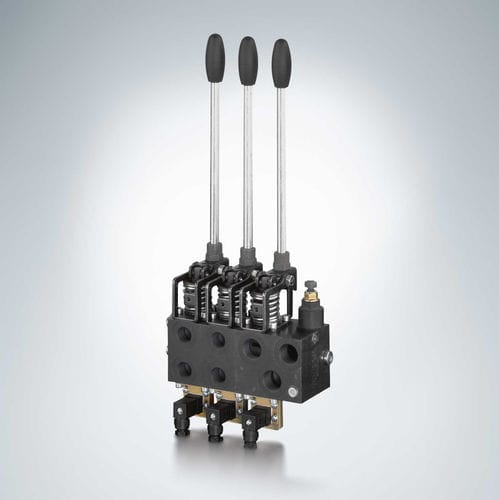 Гидравлический распределитель с выдвижным ящиком - DL series - HAWE Hydraulik SE - с ручным приводом / компактный