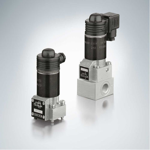Гидравлический распределитель с заслонкой - VP series - HAWE Hydraulik SE - управление от соленоида / 2/2 канала / 3/2 каналов