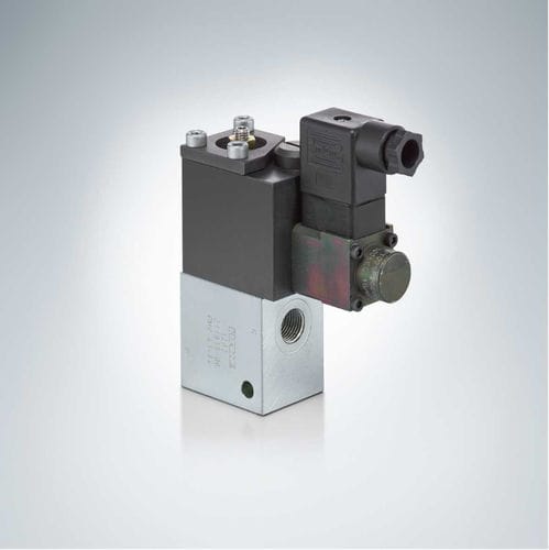 Клапан контроля давления для регулирования расхода - PM series - HAWE Hydraulik SE - пропорциональный / гидравлический