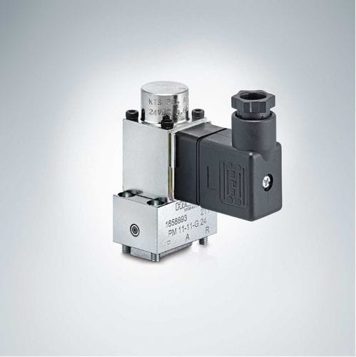 Пропорциональный клапан - PM series - HAWE Hydraulik SE - поршневый / с гидравлическим приводом / для снижения давления